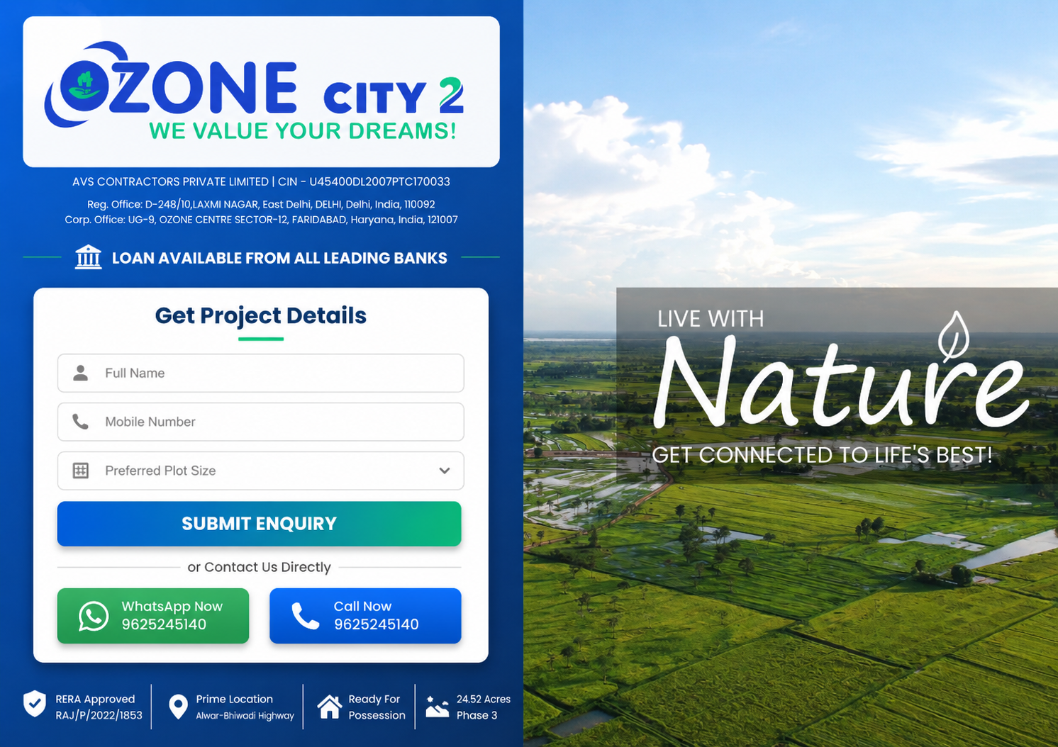 Ozone City 2 brochure cover